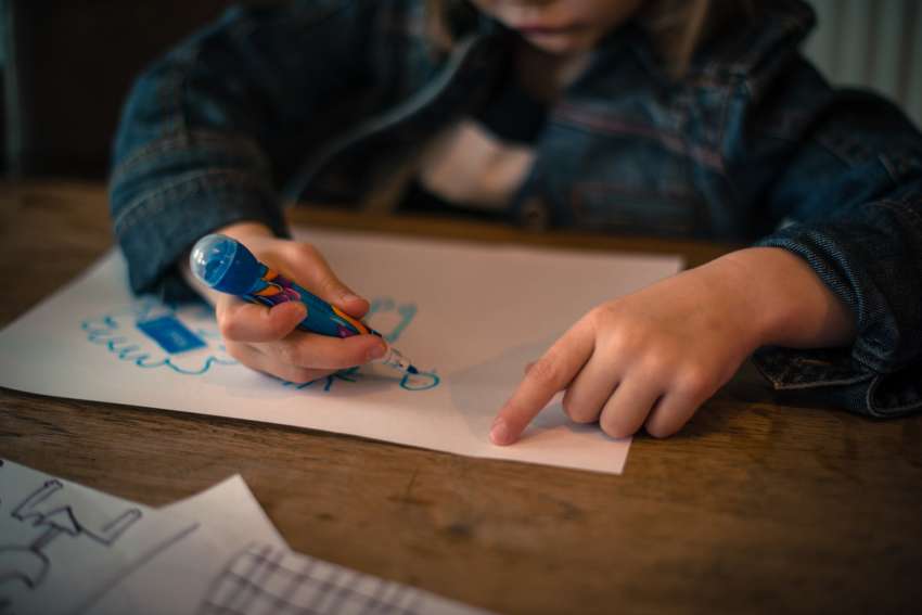 child drawing